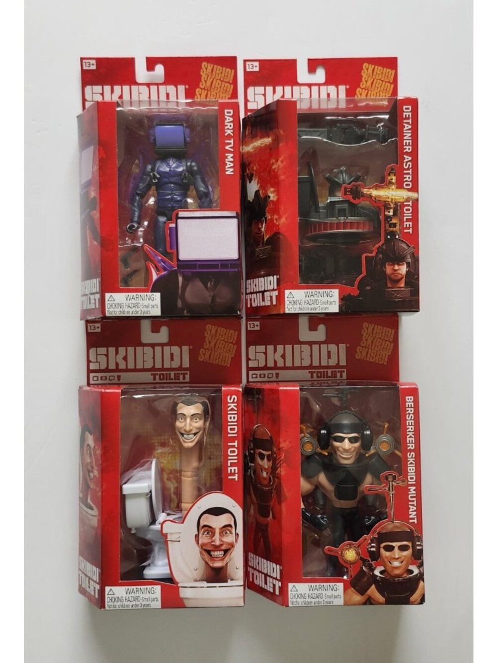 Skibidi Toilet Deluxe Figure Series 2 Bundle